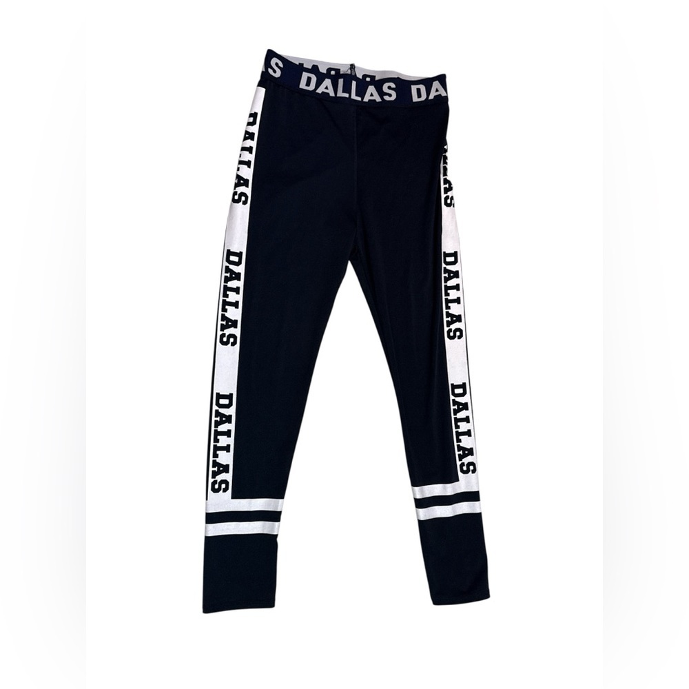Dallas Cowboys Navy and White Leggings Size L / XL Gameday Football